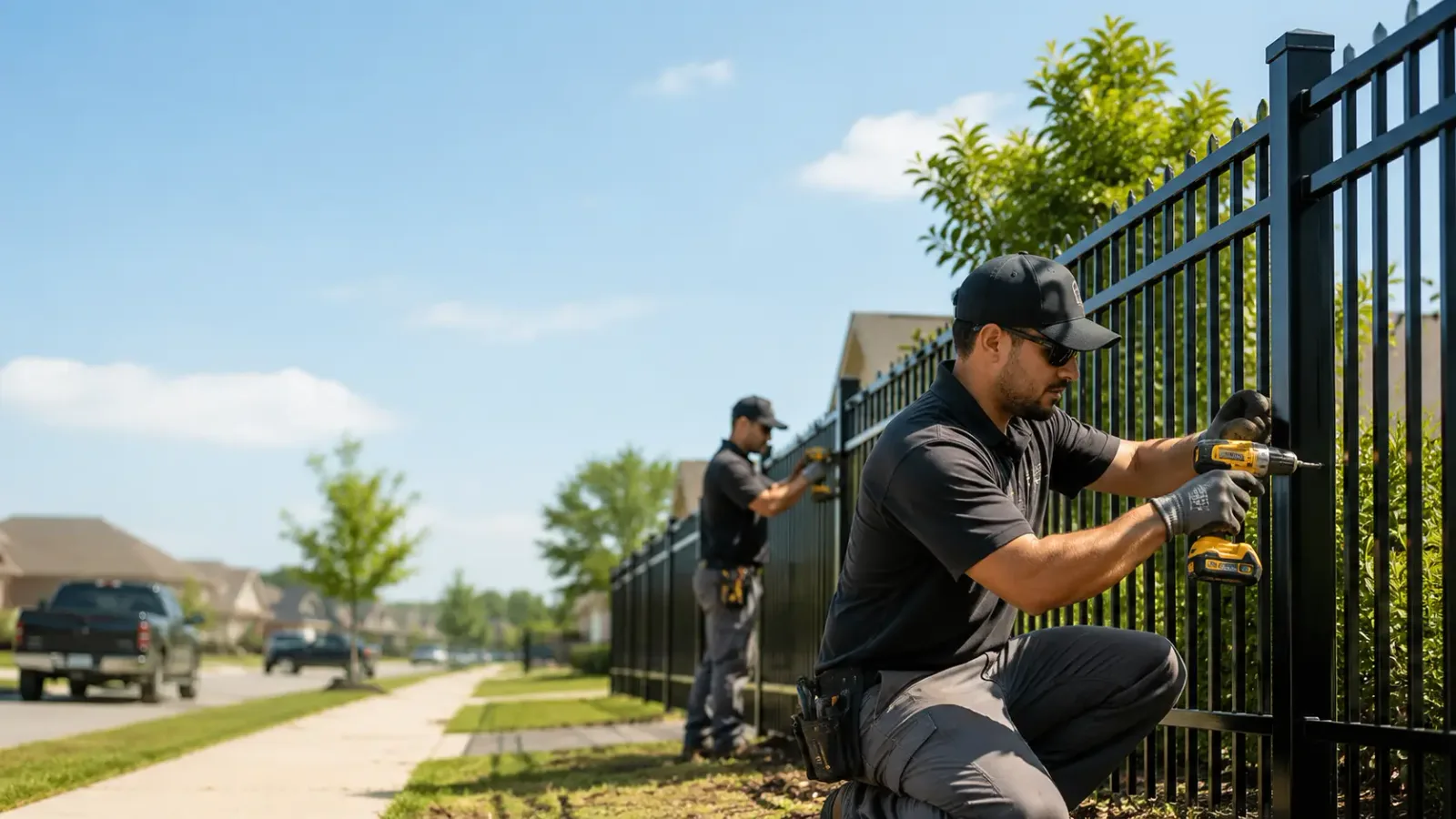 Metal Fence Installation in Hampstead, MD